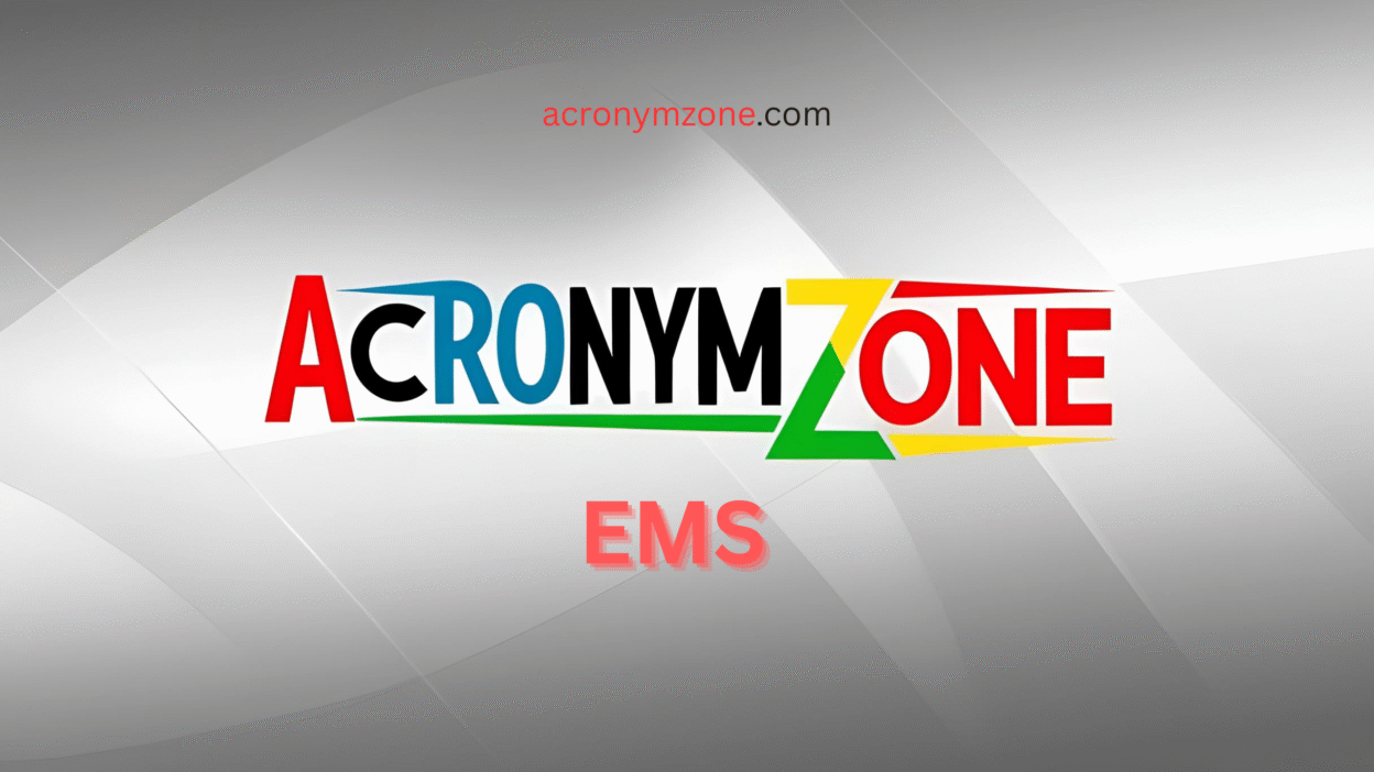EMS Acronym