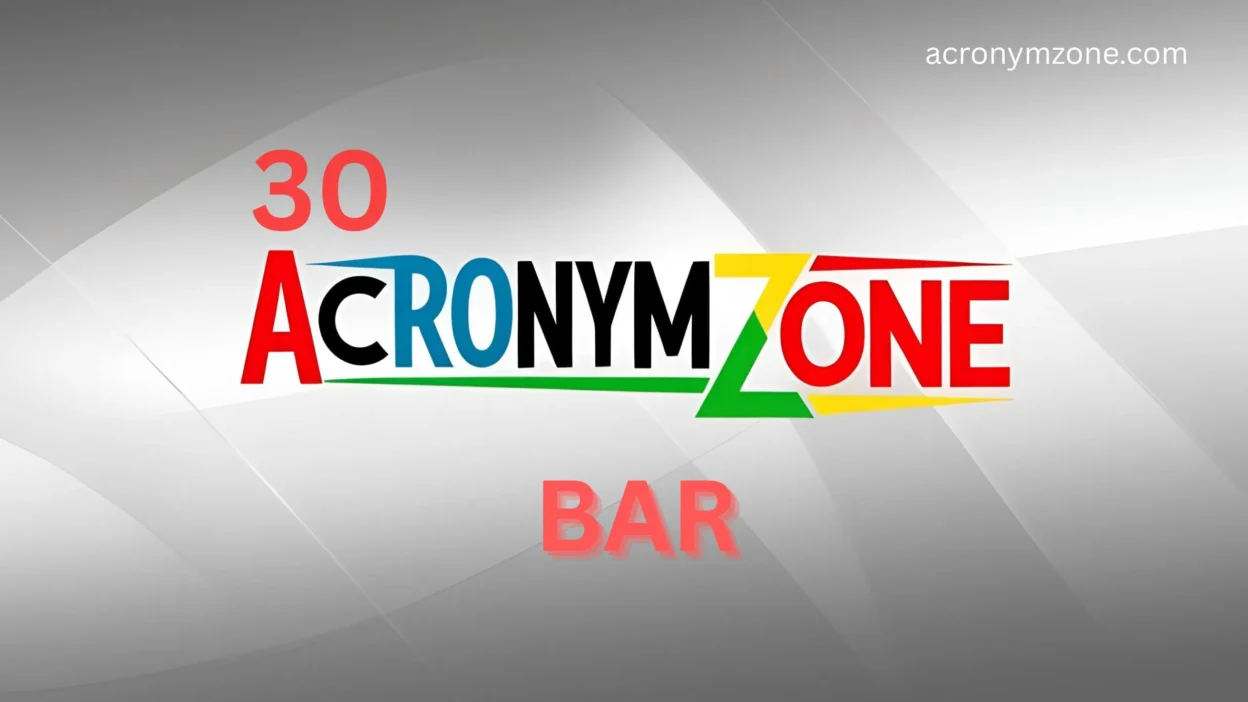 BAR Acronym