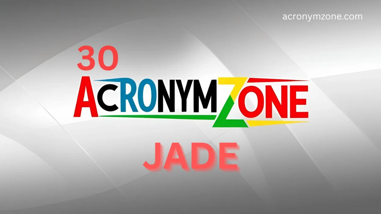 JADE Acronym