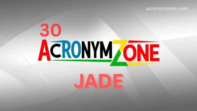 JADE Acronym