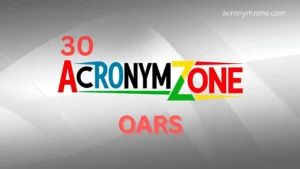 OARS Acronym