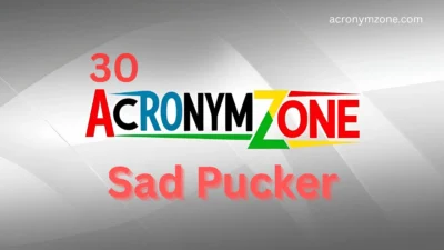 Sad Pucker Acronym
