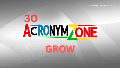 GROW Acronym