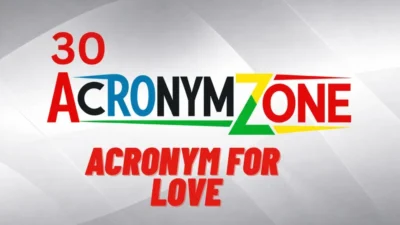Acronym for Love
