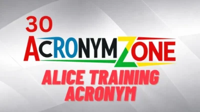 Alice Training Acronym