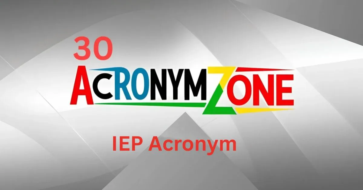 IEP Acronym